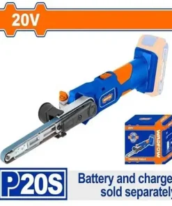 Máy chà nhám đai mini dùng pin 20V (không kèm pin sạc) WADFOW - WLBS1501