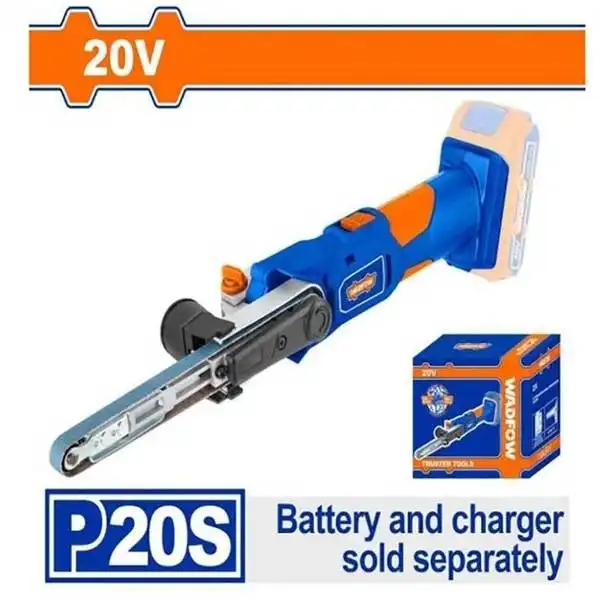 Máy chà nhám đai mini dùng pin 20V (không kèm pin sạc) WADFOW - WLBS1501