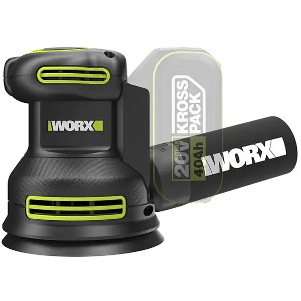 Máy chà nhám rung dùng pin 20V Worx WU657.9 (Chưa Pin & Sạc)