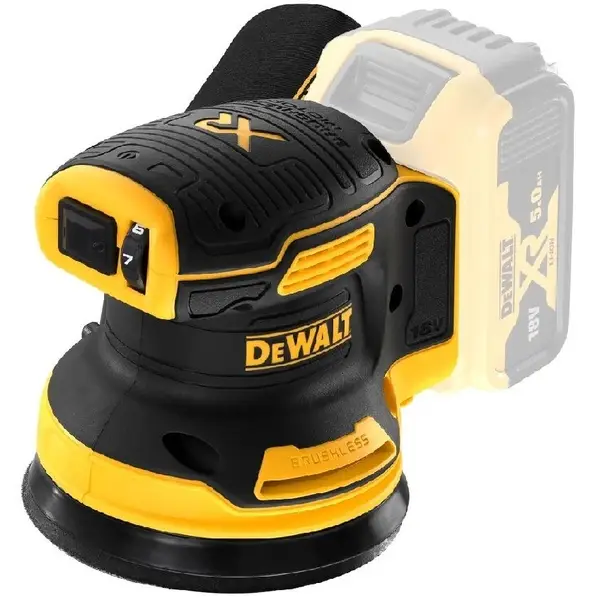 Máy chà nhám tròn Dewalt pin 20V 125mm DCW210D2 (2 Pin 2Ah & 1 Sạc)