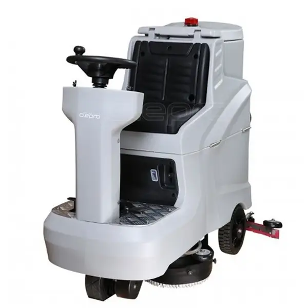 Máy chà sàn liên hợp ngồi lái Clepro C66B (dùng ắc quy)