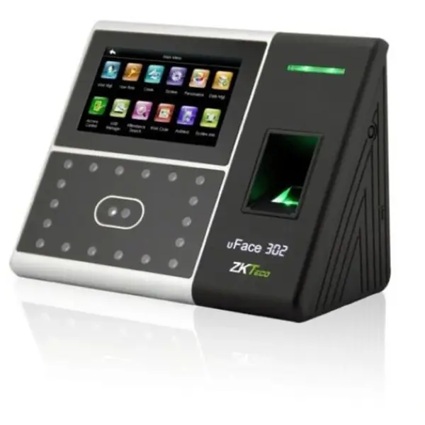 Máy chấm công khuôn mặt, vân tay, pin lưu điện 4-6H UFACE 302