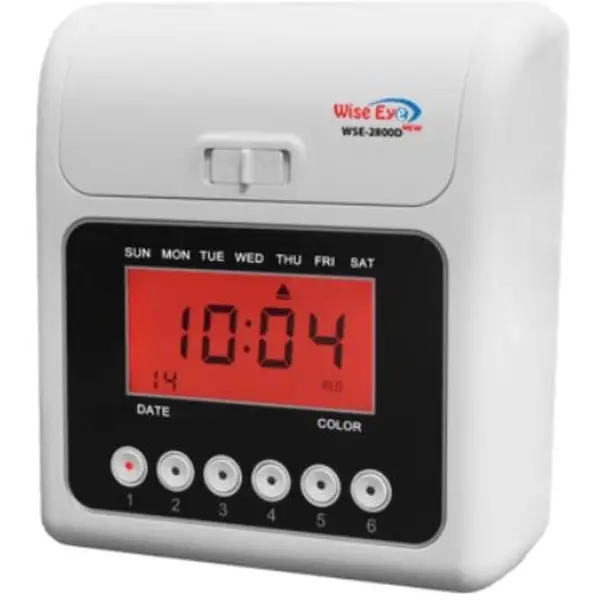Máy chấm công thẻ giấy WISE EYE WSE 2800D