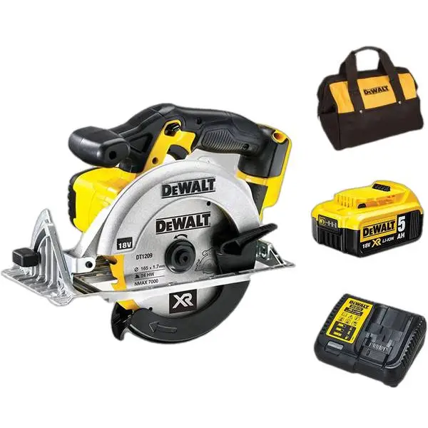 Máy cưa đĩa dùng pin Dewalt DCS391P2 165mm 460W 3700rpm 18V 5Ah