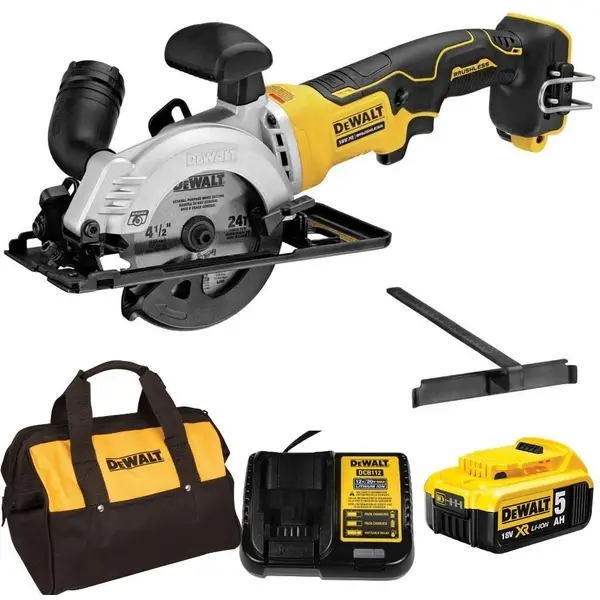 Máy cưa đĩa pin 20V Dewalt DCS571M2 (2 Pin 4Ah & 1 Sạc)