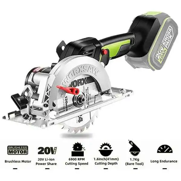 Máy cưa đĩa pin 20V WORX WU533.9