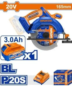 Máy cưa đĩa tròn dùng pin 20V-165mm WADFOW - WLWP5521