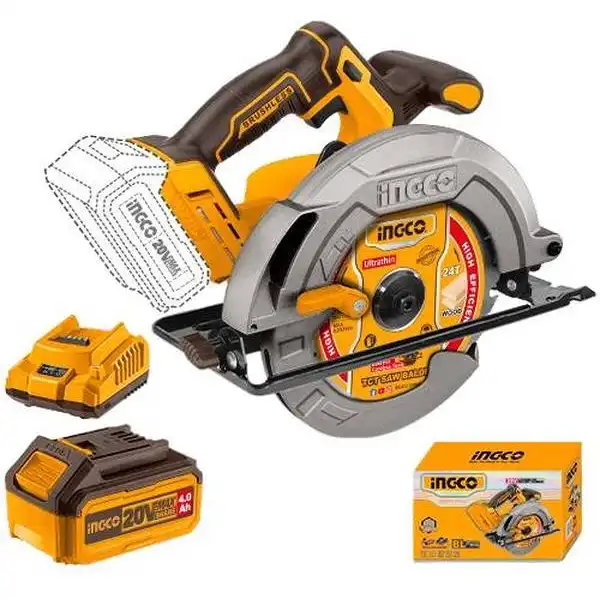 Máy Cưa Đĩa Tròn Dùng Pin 20V-185Mm CSLI18511 INGCO