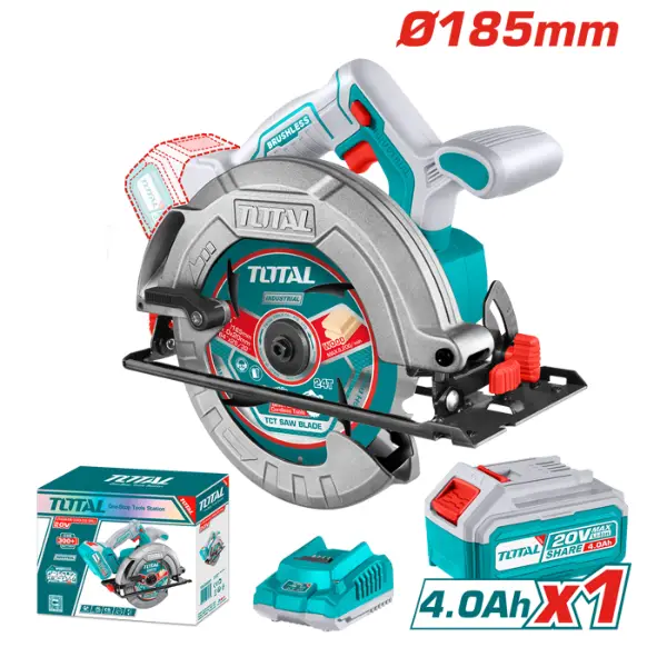 Máy cưa đĩa tròn dùng pin Total TSLI18511 20V