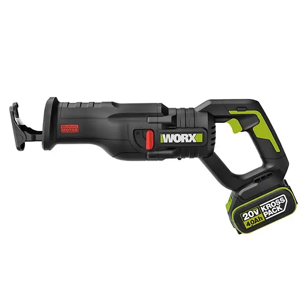 Máy cưa kiếm dùng pin 20V Worx WU501 (2 Pin 4.0Ah & Sạc)