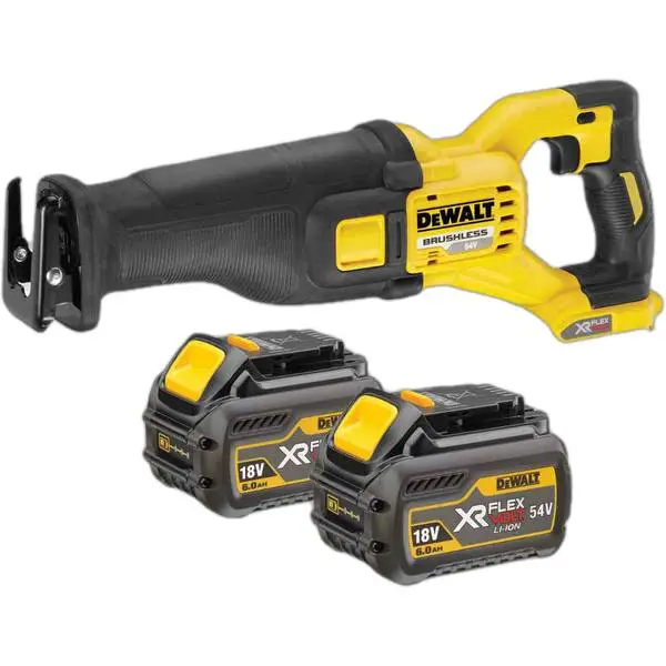 Máy cưa kiếm dùng pin Dewalt DCS388T2 40mm 2400spm 54V 6Ah BL Motor