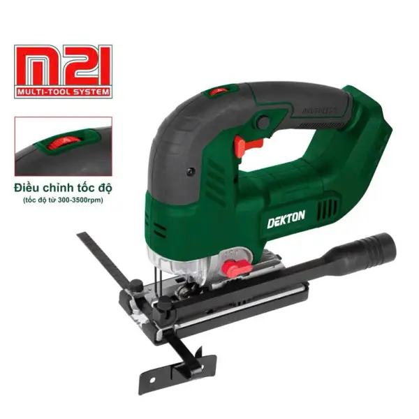 Máy cưa sọc Dekton M21-CS120BL (Chưa có pin sạc)