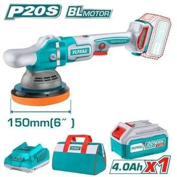 Máy đánh bóng không chổi than dùng pin 20V TAPLI20151 TOTAL