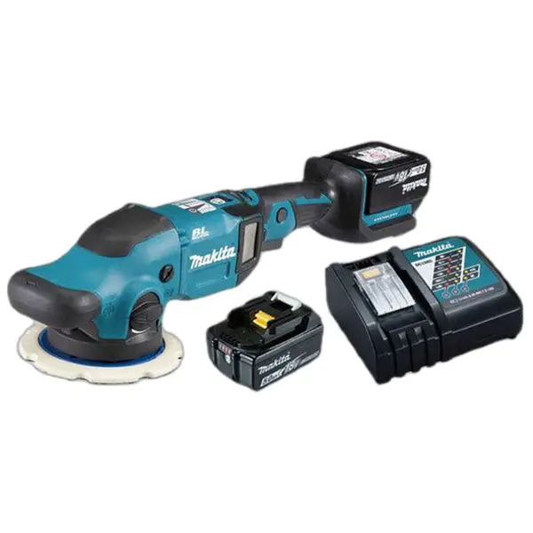 MÁY ĐÁNH BÓNG QUỸ ĐẠO TRÒN DÙNG PIN (BL) (18V) MAKITA DPO500RTE