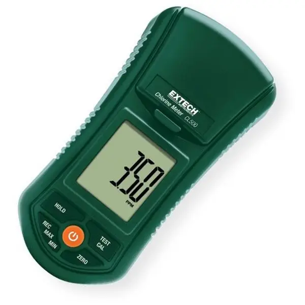 Máy đo cầm tay clo tự do và tổng Extech CL500