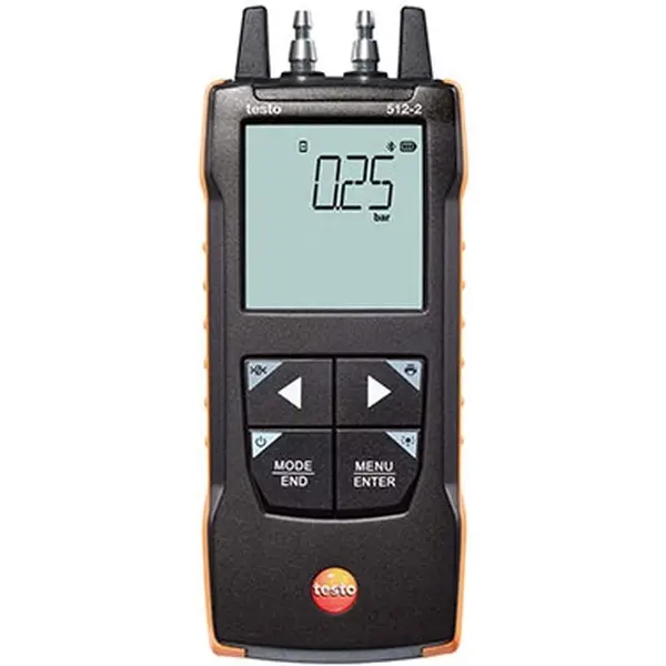Máy đo chênh áp (0 đến +2000 hPa) Testo 512-2 – Kết nối App
