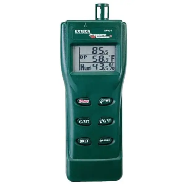 Máy đo độ ẩm tích hợp nhiệt kế hồng ngoại Extech RH401