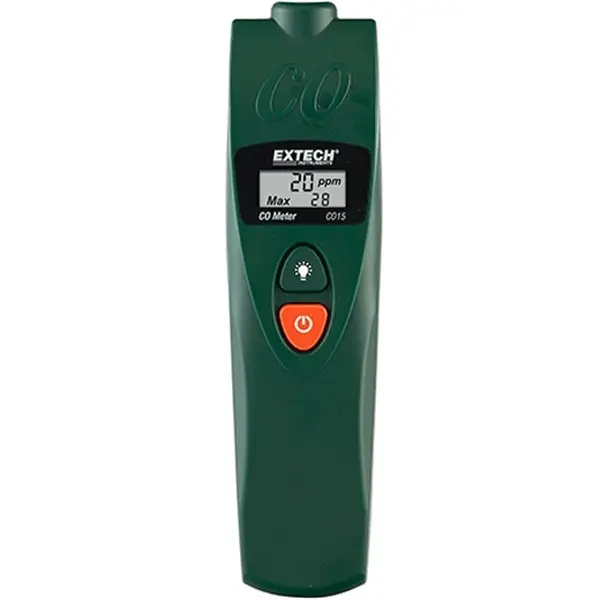 Máy đo khí CO (carbon Monoxide) với mức cảnh báo CO2 Extech CO15