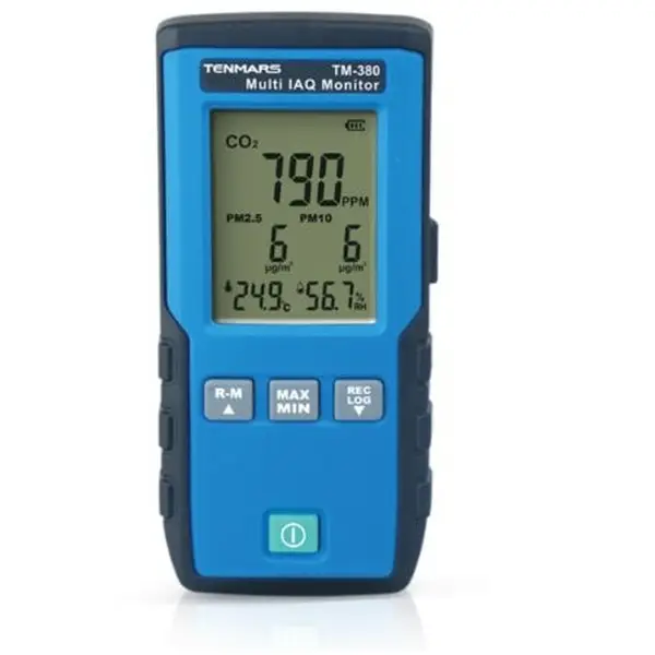 Máy đo khí CO2, nhiệt độ và độ ẩm cầm tay TM380
