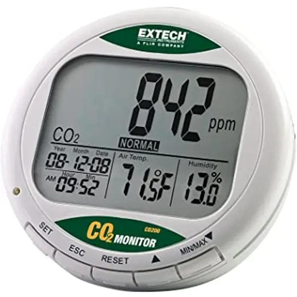 Máy đo lượng khí CO2, nhiệt độ, độ ẩm Extech CO200