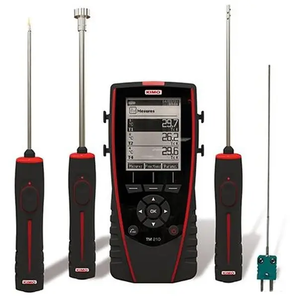 Máy đo nhiệt độ đa kênh TM 210