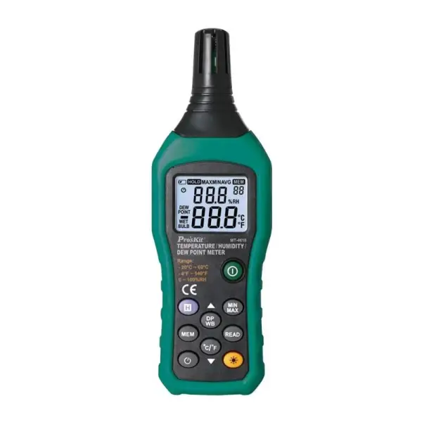Máy đo nhiệt độ, độ ẩm, điểm sương Proskit MT-4616 (-20 ~ 60 độ C)