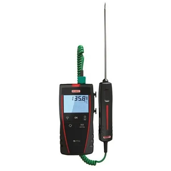 Máy đo nhiệt độ tiếp xúc 2 kênh đo KIMO TR 112 (Chưa có đầu đo)