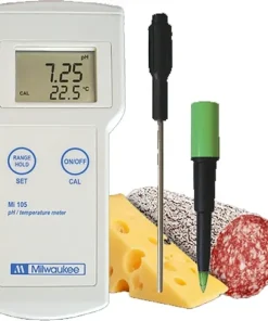 Máy đo pH-nhiệt độ cầm tay điện tử Milwaukee MI 105