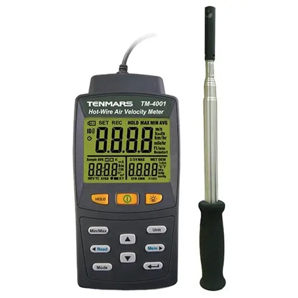 Máy đo tốc độ và lưu lượng gió Tenmars TM-4001