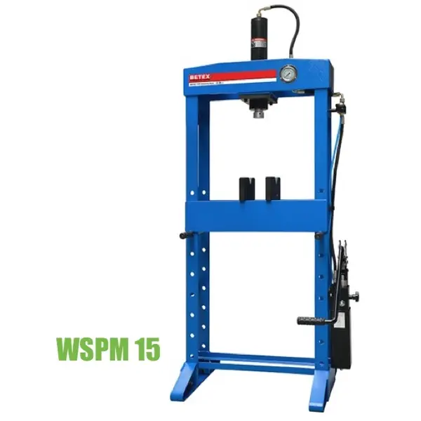 Máy ép thủy lực 15 tấn WSPM15, xilanh cố định.