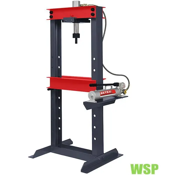Máy ép thủy lực 25 tấn WSP, kiểu khung chữ H, xilanh di động.