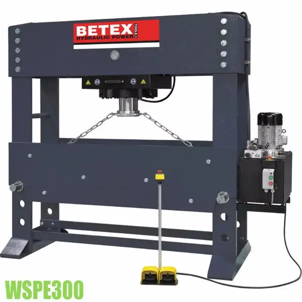 Máy ép thủy lực 300 tấn WSPE300 khung chữ H, đầu di động