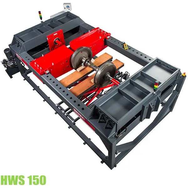 Máy ép thủy lực chuyên dụng để tháo, lắp vòng bi xe lửa 150 tấn. BETEX-HWS150