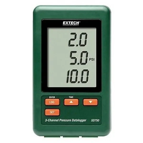 Máy ghi dữ liệu áp suất 3 kênh EXTECH SD750