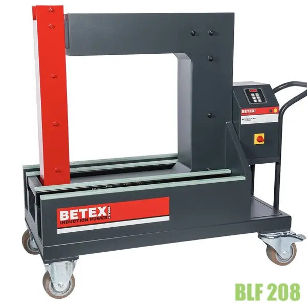 Máy gia nhiệt bánh răng BLF 208, vòng bi OD 1700mm