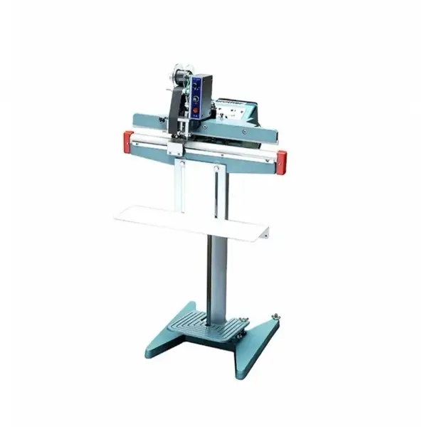 Máy hàn miệng túi đứng in date có giá đỡ Yamafuji PFS-P450