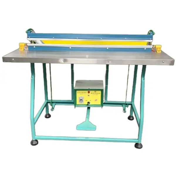 Máy hàn miệng túi M2-1000mm bàn inox