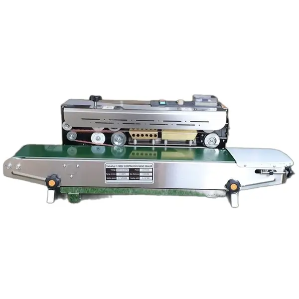 Máy hàn miệng túi tự động Yamafuji FR900V (vỏ inox) (Motor lớn)