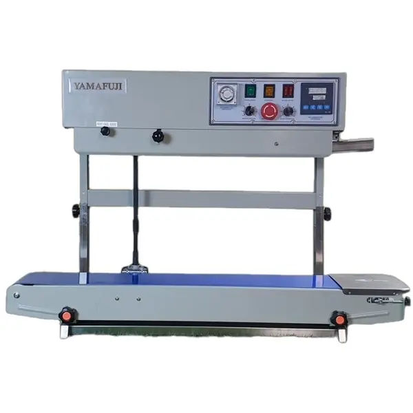 Máy hàn miệng túi Yamafuji FRD-1000WP chân cao có in date bằng mực