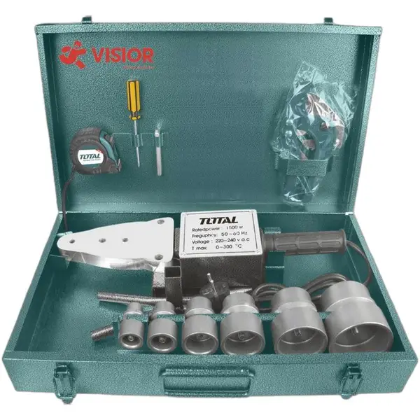 MÁY HÀN ỐNG NHỰA TOTAL 63MM 1500W TT328151