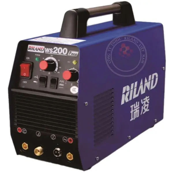 MÁY HÀN RILAND WS (TIG) 200P + ĐỒNG HỒ ARGON