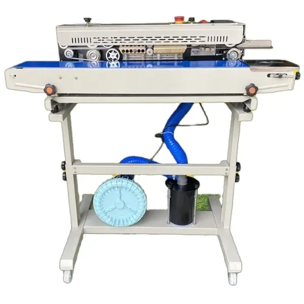 Máy hàn túi liên tục thổi khí Yamafuji SF-150GP vỏ sơn