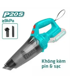 Máy hút bụi 0.5L dùng pin 20V (không kèm pin & sạc) TVLI201261 TOTAL
