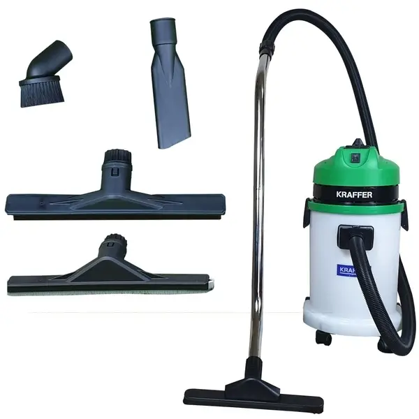 Máy hút bụi công nghiệp KRAFFER KF130 (thùng nhựa ABS)