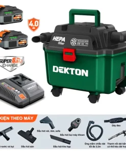 Máy hút bụi dùng pin 21V Dekton M21-HB16PROMAX (2 Pin 4.0Ah & Sạc)