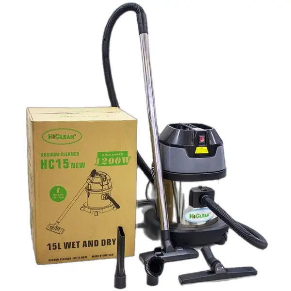MÁY HÚT BỤI HICLEAN 1 MOTOR HC 15 NEW 1200W 15L