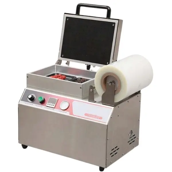 Máy hút chân không dán miệng khay Yamafuji DQ240VST