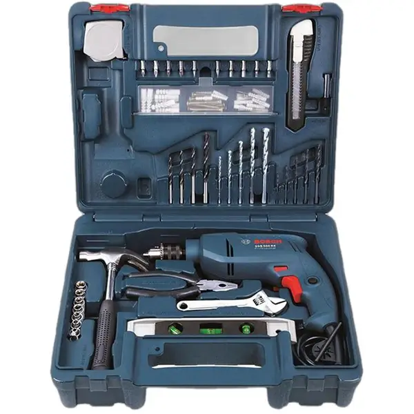 MÁY KHOAN 13LI BOSCH GSB 550 (VALY) 100 MÓN PHỤ KIỆN