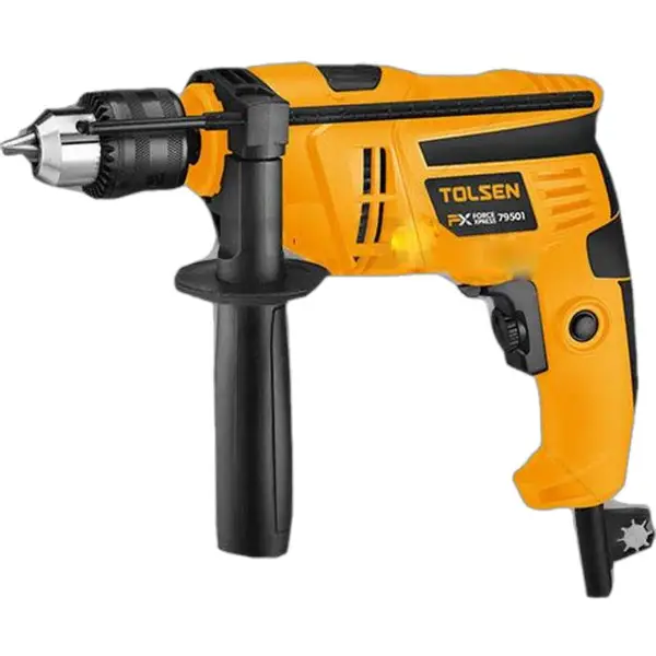 MÁY KHOAN 710W 13MM ĐẦU KẸP TỰ ĐỘNG TOLSEN 79502A