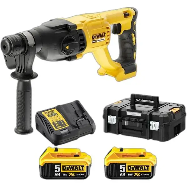 Máy khoan bê tông 3 chức năng pin Dewalt DCH133P2 Li-Ion 18V 5Ah